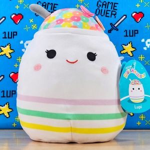 Squishmallow Lupi the Cereal 7" UltraSoft Stuffed Food Toy Plush NWT